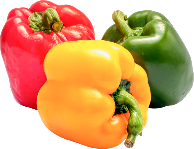 Bell pepper isolated